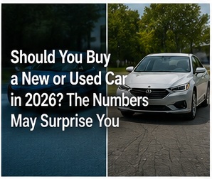 Should You Buy a New or Used Car in 2026? The Numbers May Surprise You